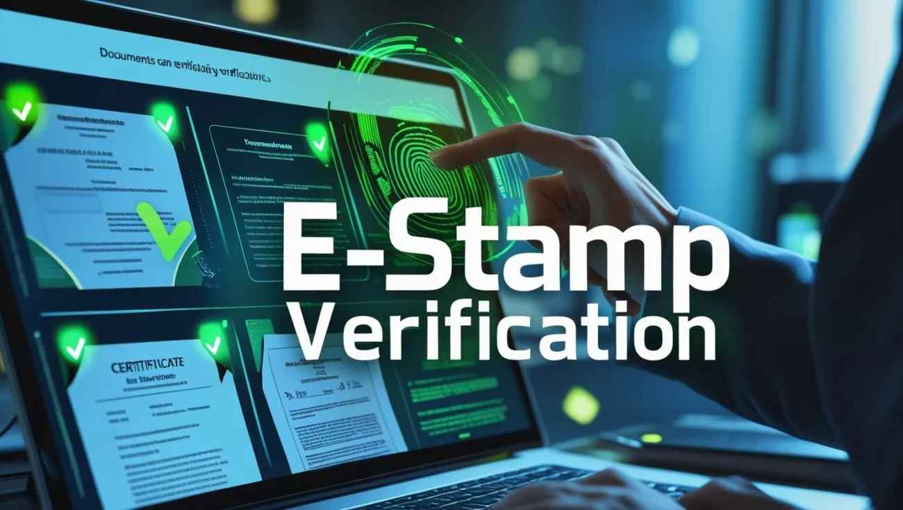 Transforming Legal Security with E Stamp Verification