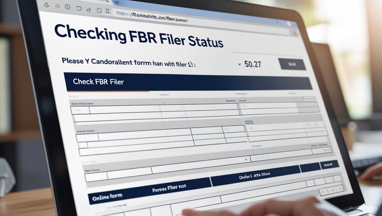 fbr filer status check online