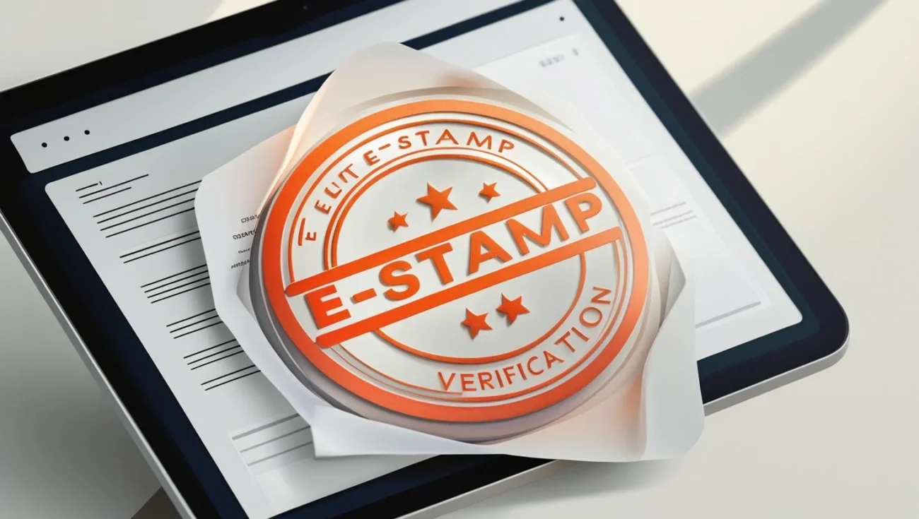 verify e stamp
