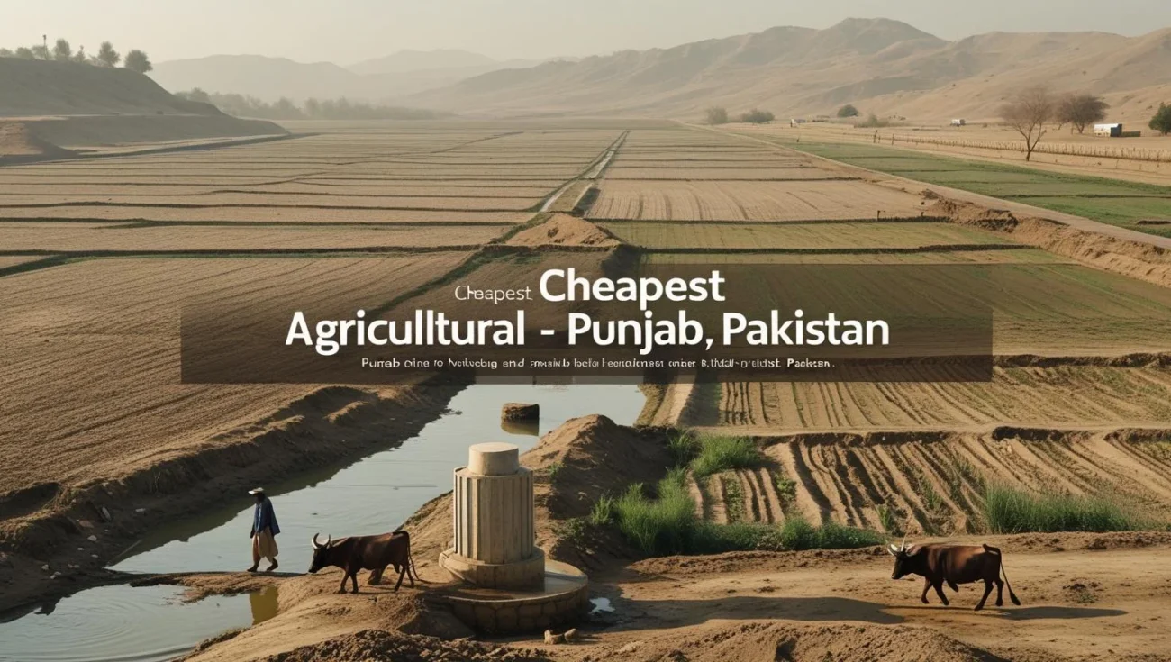 Cheapest Agricultural Land in Punjab Pakistan